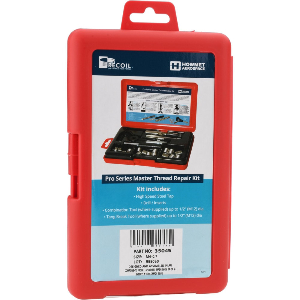 Recoil Thread Repair Kit: Free-Running & Screw-Locking 6mm Insert ...