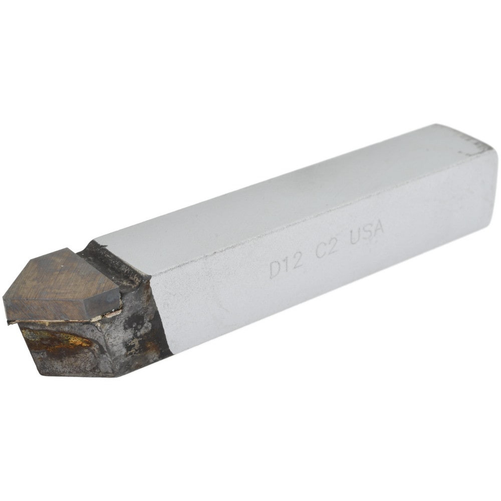 Pointed Head Bit Made in USA Single-Point Tool Bit: D, Pointed Nose, 3/4 x 3/4