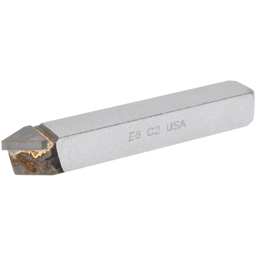Self Thread Box Bit Made in USA Single-Point Tool Bit: E, Threading Tool, 1/2 x 1/2