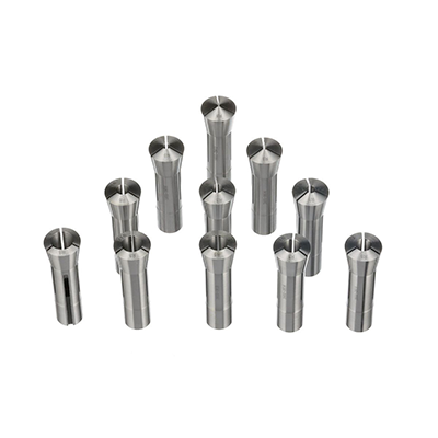 Revolving Collet Precise 11 Piece R8 Collet Set, T-Slot Cleaner & Rotating Collet Holder ...