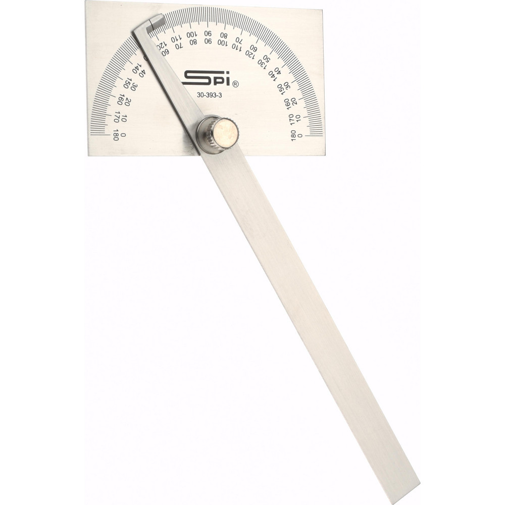 SPI 6 Inch Long Blade, 180° Max Measurement, 1° Dial Graduation ...