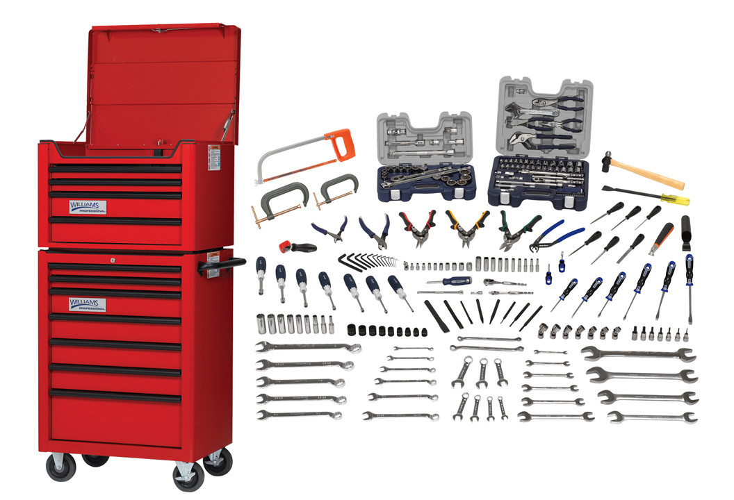 Williams Industrial Tools General Maintenance Tool Set With Tool