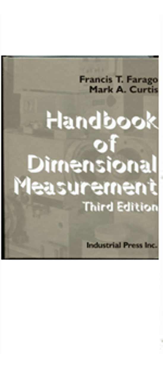 Industrial Press Handbook of Dimensional Measurement HDM3053 Penn