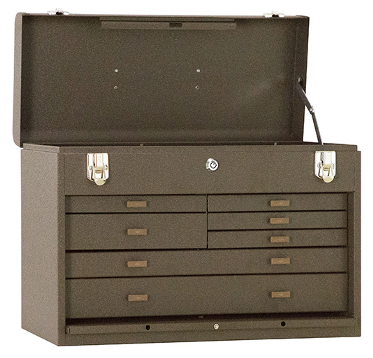 Kennedy 520B | 20-1/8 7-Drawer Brown Machinists' Chest