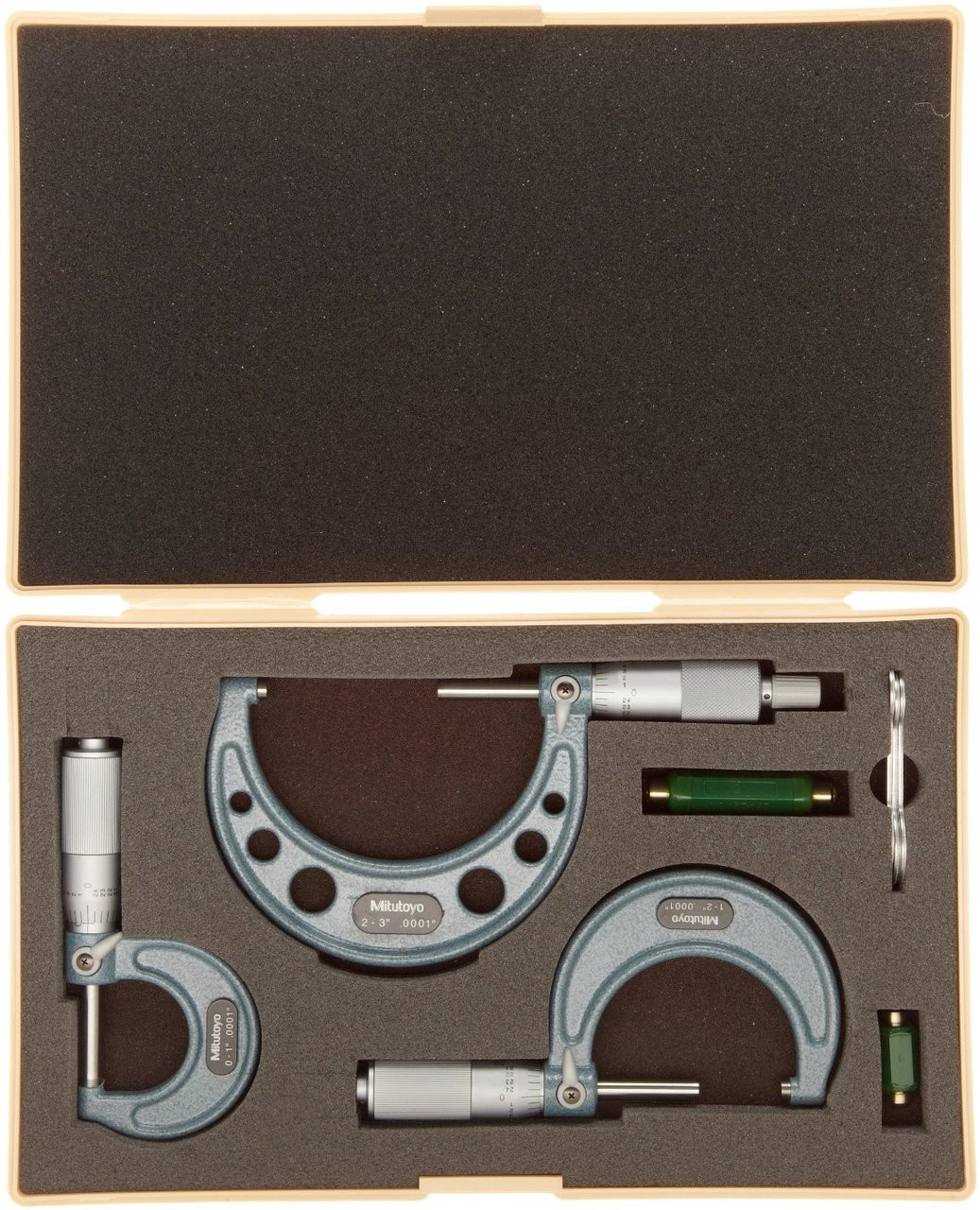 Mitutoyo Micrometer Set 0-3