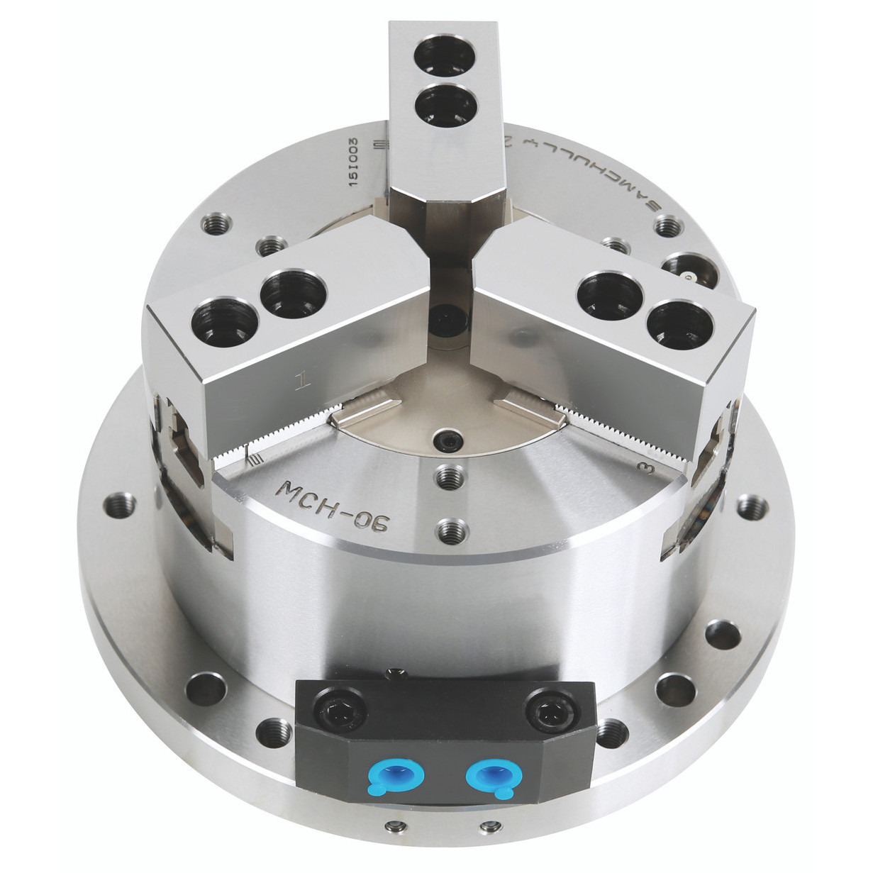 Samchully Vice Samchully MCH Series Stationary Hydraulic Power Chucks | Penn Tool Co.