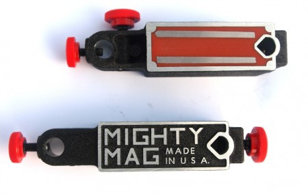 Westhoff Mighty Mag Magnetbasis – 45 Kg Haftkraft, 6 Befestigungsmöglichkeiten, 11,4 X 2,5 X 3,8 Cm