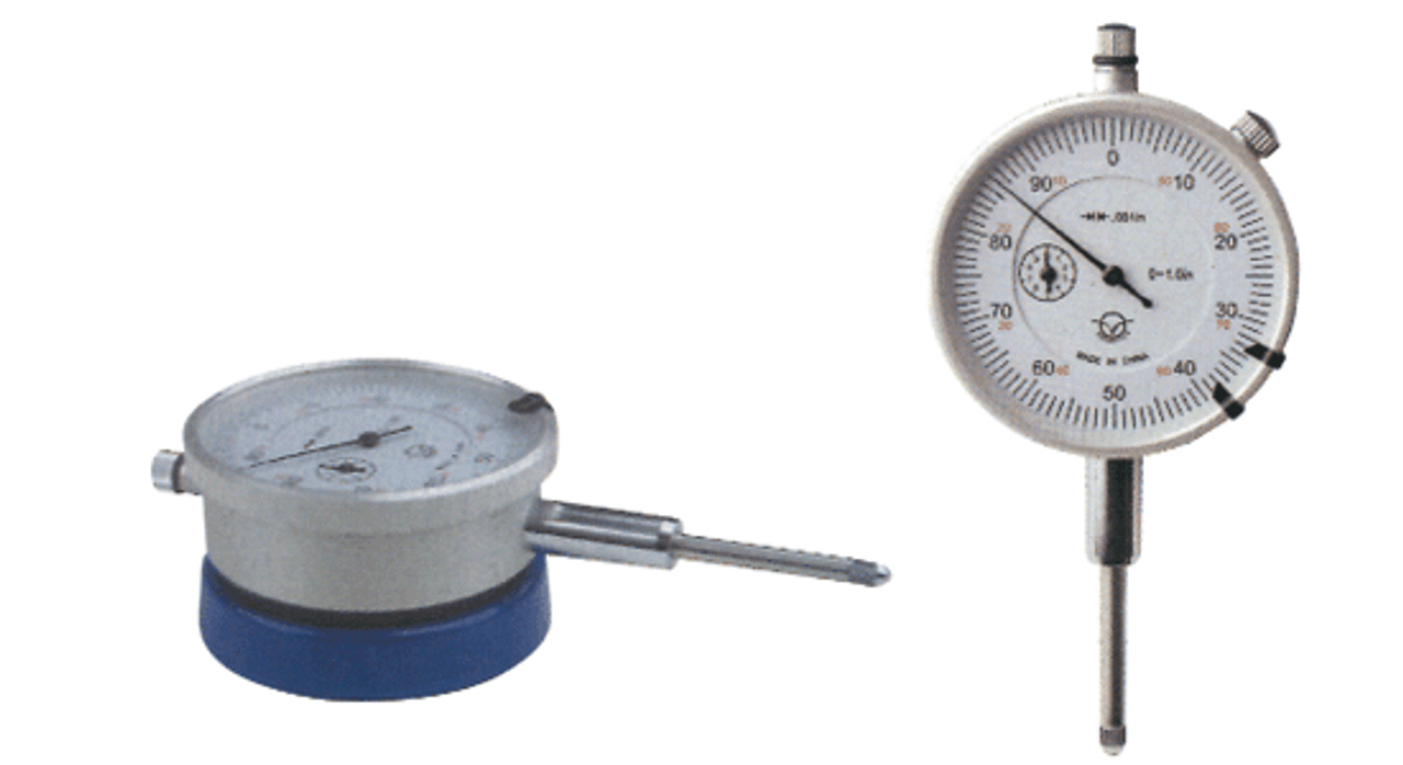 Precise AGD 1" Travel Dial Indicator and Back MBD800 Penn