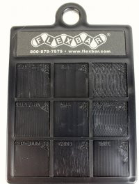 Flexbar Surface Finish Comparator Plastic 16007 Penn Tool Co., Inc