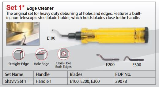 Vargus Shaviv Rout-A-Burr Set 1 Edge Cleaner 29078 - NRB-200| Penn Tool ...