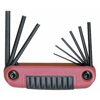 EKLIND 25585 Ergo-Fold Klapp-Torx Plus Set – 8-teilig (6IP Bis 25IP), Made In USA, Für Profis & Heimwerker