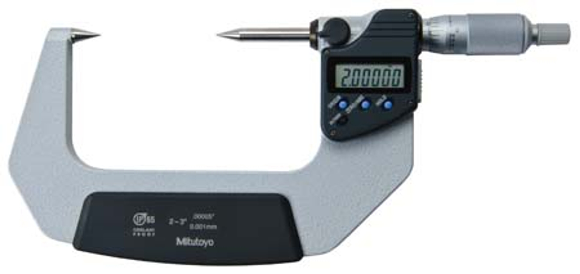 Mitutoyo Digital Point Micrometer 2 3 50 8 76 2mm 342 353 Penn