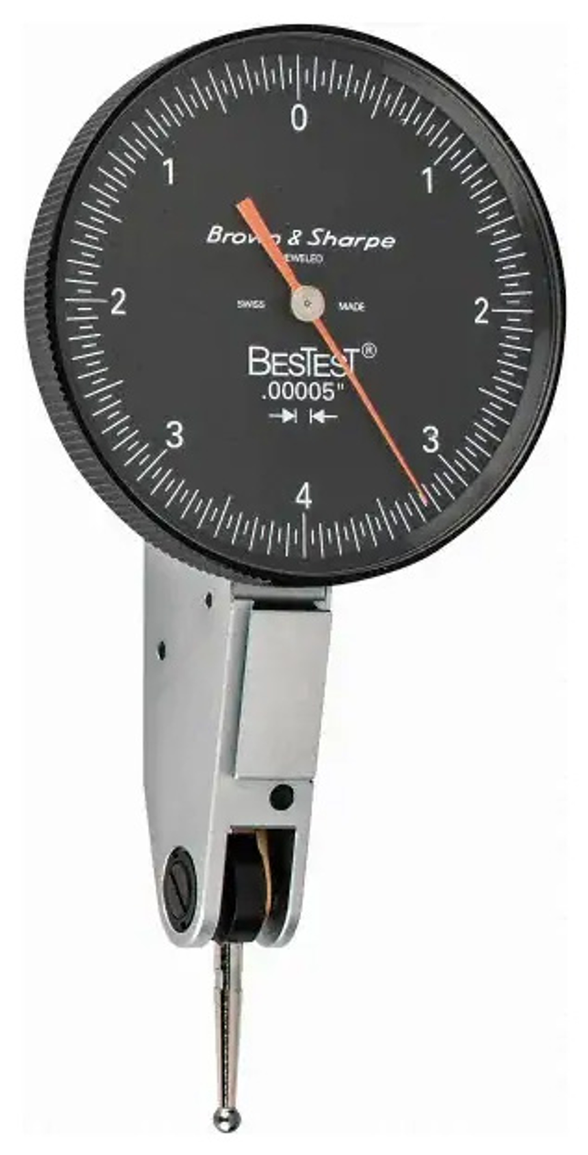 Brown & Sharpe BesTest Dial Test Indicator 59970335, 0.008" Range, 0.