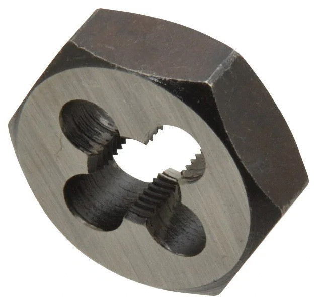 Interstate Hex Rethreading Die, 1/827 NPT x 11/16" Hex 425553