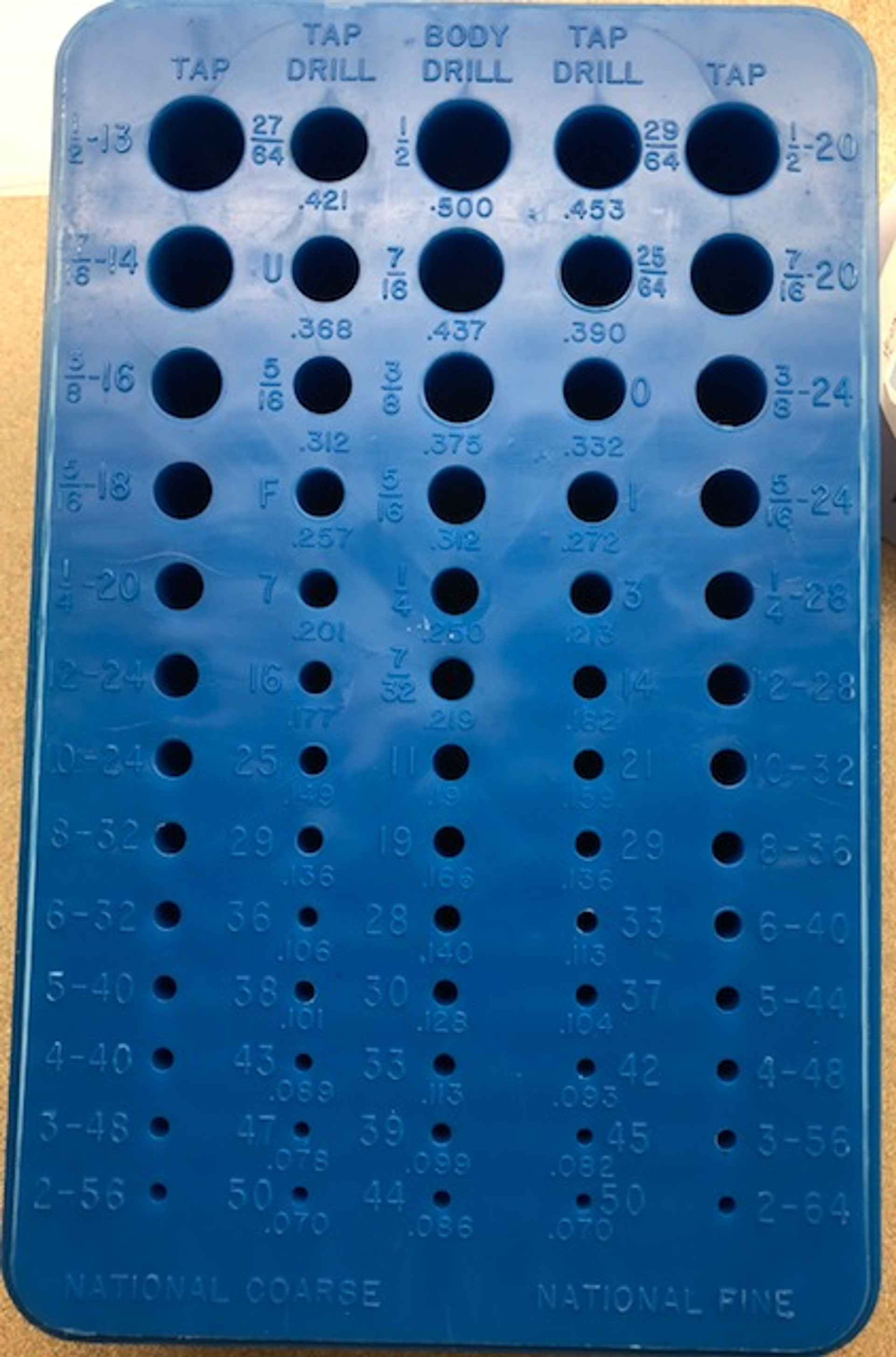 Precise Tap and Drill Stand, Inch, For No. 2 through 1/2" NC and NF