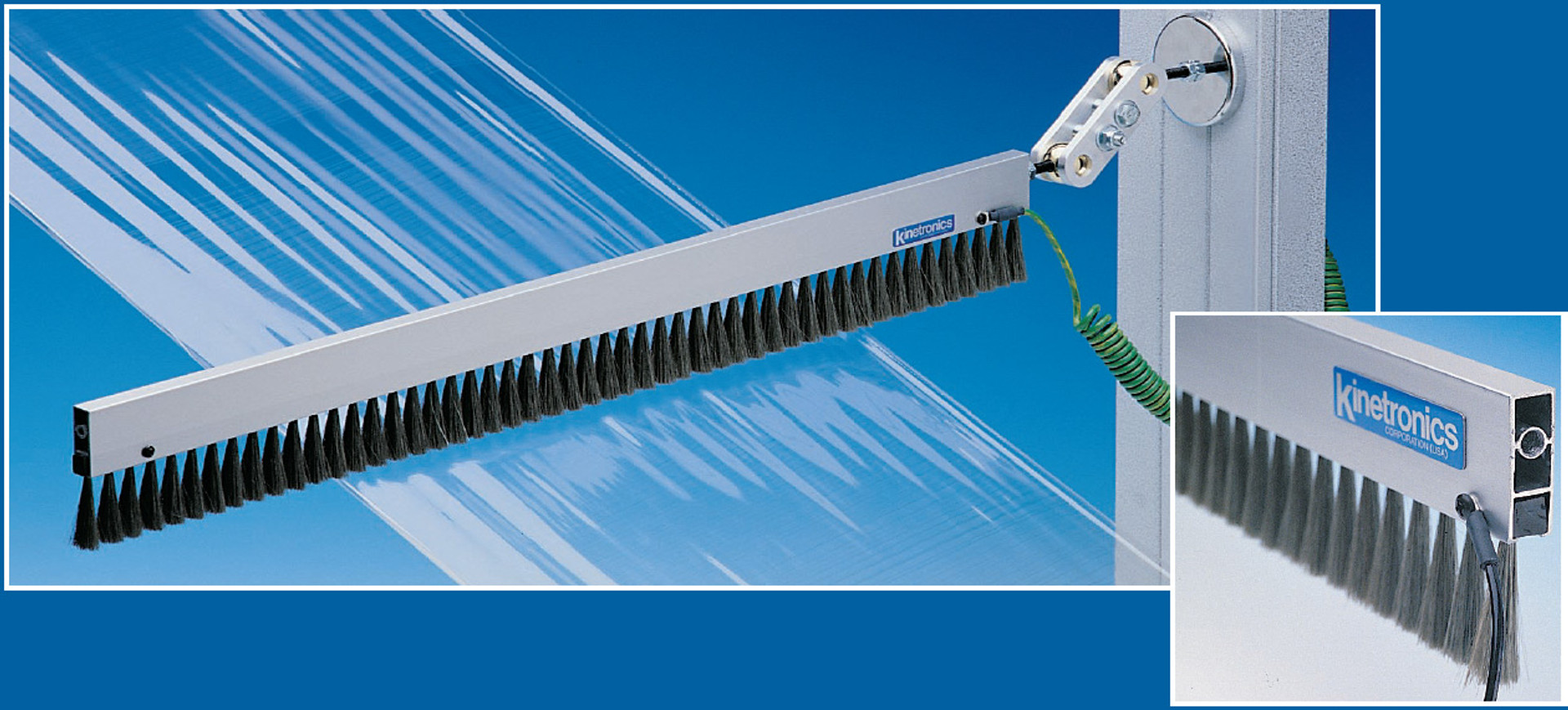 StaticWisk AntiStatic Brush, 4" SWG100 Penn Tool Co., Inc