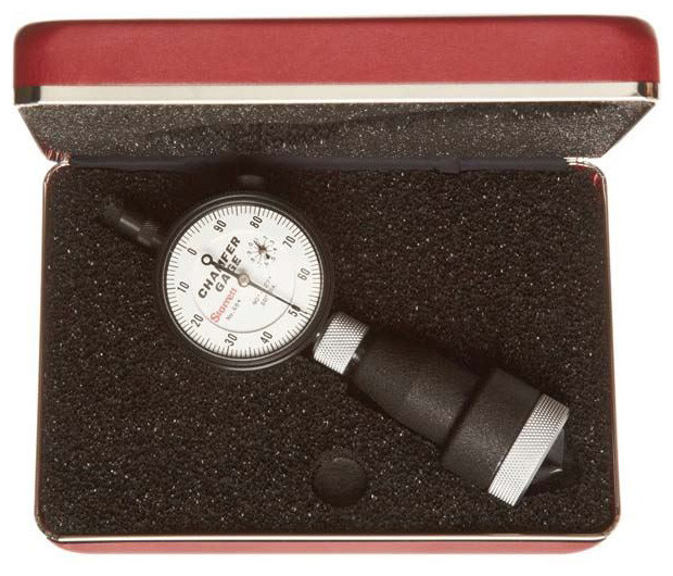 Starrett Dial External Chamfer Gage 6852Z, 3/16 1" Capacity, 0 90