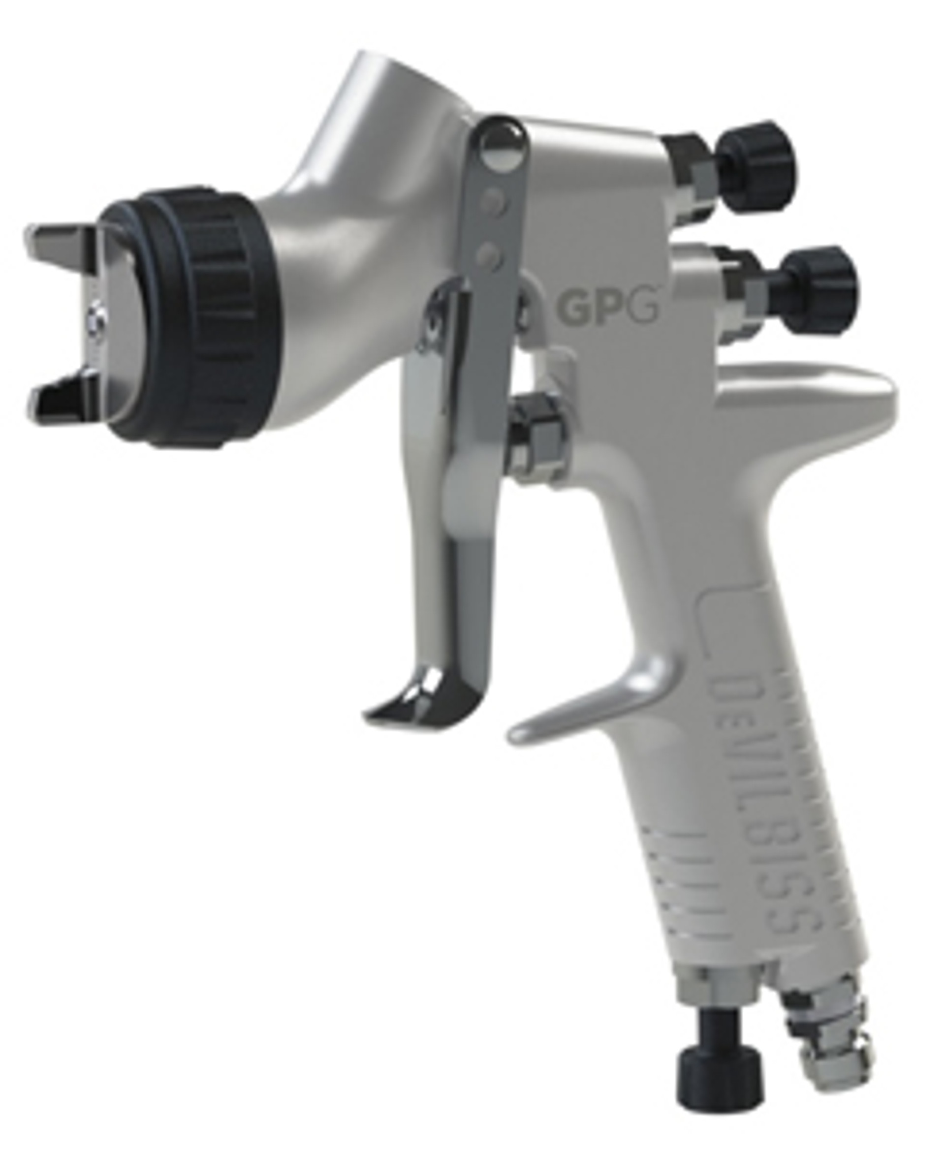 DeVilbiss GPG Gravity UV Primer HVLP PR Cap HE Spray Gun Kit with