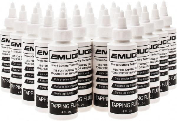 Emuge 4 oz Bottle Tapping Fluid Synthetic, For Use on Stainless Steel