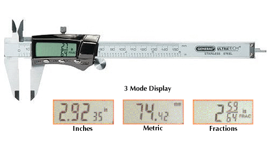 General 12" Ultratech Caliper UT14712 Penn Tool Co., Inc