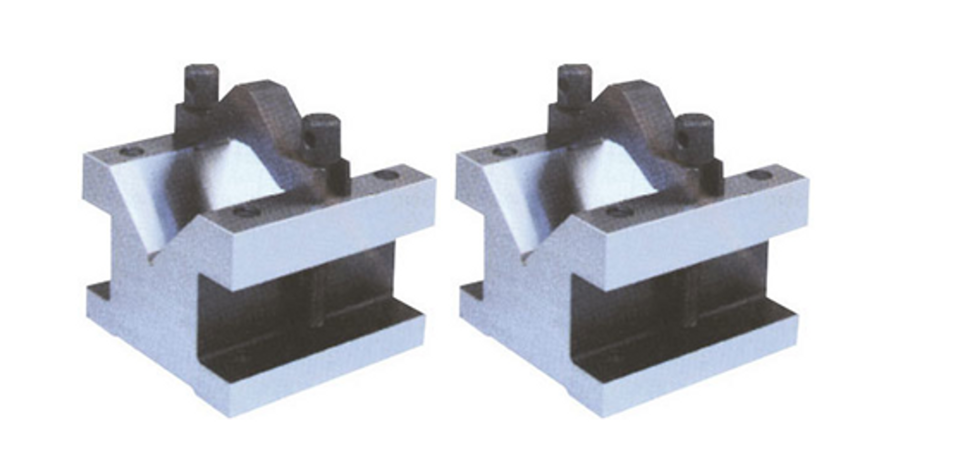 Precise UltraPrecision VBlock & Clamp Set 13/8" x 13/8" x 13/16