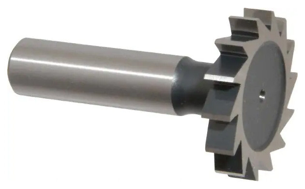 Interstate Straight Tooth Woodruff Key Seat Cutter, HSS, 13/8