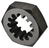Interstate Hex Rethreading Die, 2-1/2 - 8 NPT x 2-1/2" Hex - 42-567-8 Interstate Hex Rethreading Die, 2-1/2 - 8 NPT x 2-1/2" Hex - 42-567-8