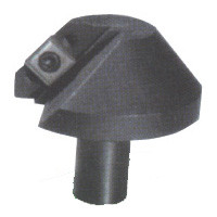 Precise Indexable Carbide Countersink & Chamfering Tool, 82° Angle, 1-1/4" Min. Cut Dia. - 404-249 Precise Indexable Carbide Countersink & Chamfering Tool, 82° Angle, 1-1/4" Min. Cut Dia. - 404-249
