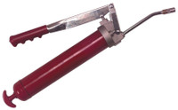 Alemite Professional Lever Grease Gun, 16 oz, 10,000 psi, Hose/Coupler, Grease - 025-500-E