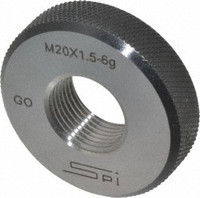 Metric Thread Ring Gage, M20 x 1.5, GO - 34-503-3