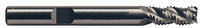 Precise Trijet-45 3 Flute M42 8% Cobalt Metric Uncoated Roughing Single End Mill, 16mm Shank, Length of Cut 32mm, 92mm OAL