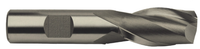 Precise 2 Flute M42 8% Cobalt Metric Single End Mill, 18mm Size, 5/8" Shank Diameter