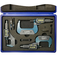iGaging 3 Piece IP40 Digital Micrometer Set 0-3" - 35-040-213