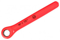 Wiha Insulated Metric Ratchet Wrench, 10mm - 21210