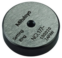 Mitutoyo Metric Steel Setting Ring, 1.1mm - 177-222
