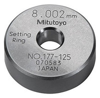 Mitutoyo Metric Steel Setting Ring, 8mm - 177-125