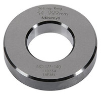 Mitutoyo Metric Steel Setting Ring, 35mm - 177-140