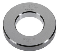 Mitutoyo Metric Steel Setting Ring, 45mm - 177-178