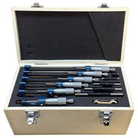iGaging Digit Counter Outside Micrometer Set, 0-3" - 36-213