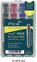 PICA 22CMK Various Tip Type, Black Color Marker Kit