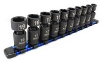Astro Pneumatic 3/8" Drive Metric Nano Pinless Universal Impact Sockets - AO78344