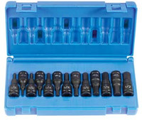 Grey Pneumatic 3/8" Drive 13 Piece Combo Hex Driver SAE/Metric Set - GY1298HC