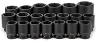 Grey Pneumatic 1" Drive 20 Piece Deep Metric Set 45mm to 75mm - GY9020MD