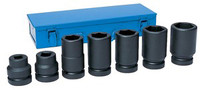 Grey Pneumatic 1" Drive 7 Piece Metric Truck Set - GY9155