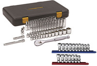 GEARWRENCH 56- Piece 3/8" Drive SAE/Metric Promo with - KD80550PSP