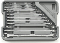 GEARWRENCH 12 Piece XL 0º Gear and Box Ratcheting Wrench Set Metric - KD85988