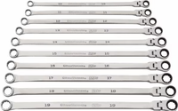 GEARWRENCH 10 Piece Metric GearBox Flex Spline 120XP XL Ratcheting - KD86126