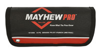 Mayhew 9 Piece Brass Pilot Punch Metric Set - MH61388