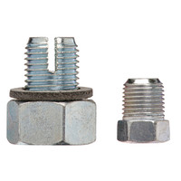 S.U.R.&R. 1/2"-20 Single Oversized Piggyback Oil Drain Plug (5) - SRRDP150