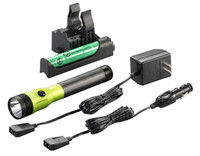 Streamlight Lime DS Stinger LED HL AC/DC with Piggyback Charger 800 Lum - SG75488